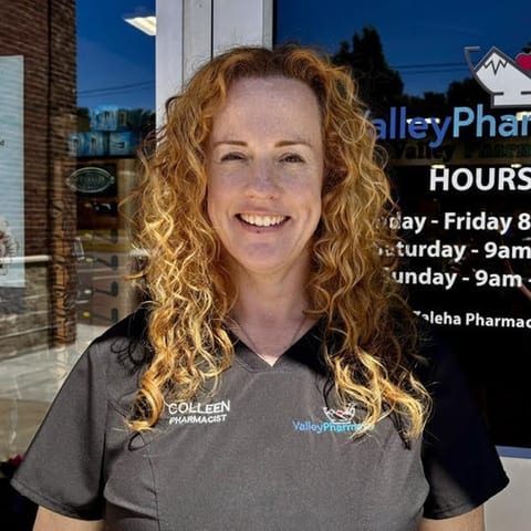 Colleen Higgins, Staff Pharmacist at Valley Pharmacy Derby
