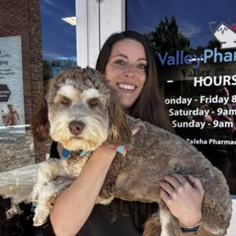 Kaela Moscariello, Lead Technician at Valley Pharmacy Derby